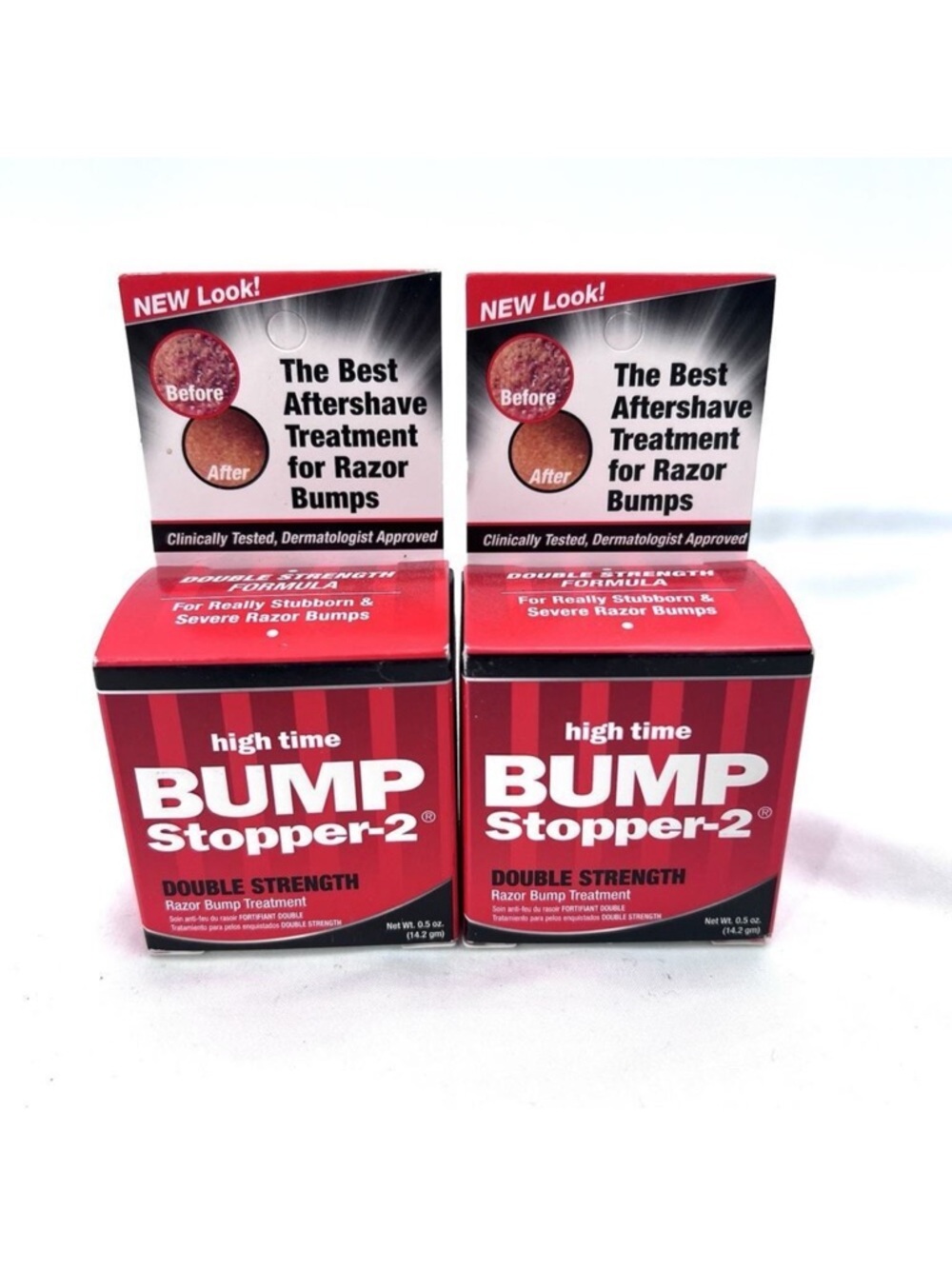 High Time Bump Stopper-2 Double Strength Razor Bump Treatment 0.5oz - 2 PACK